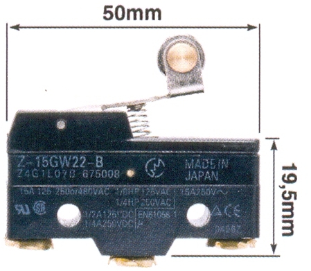 Resultado de imagem para Chave micro switch Kw-15gw22-B datasheet